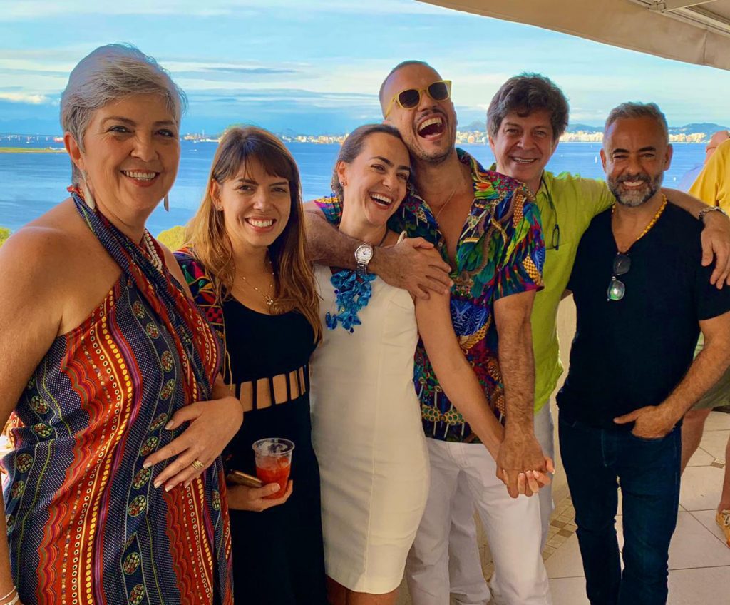 Maria Luiza Barbosa Luana Ouverney Dani Marie Jackson Camara Marcelo Misailidis e Francisco Costa