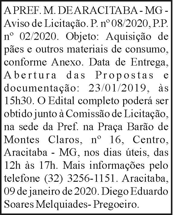 Pref. M. de Aracitaba 4 1 ARACITABA 08