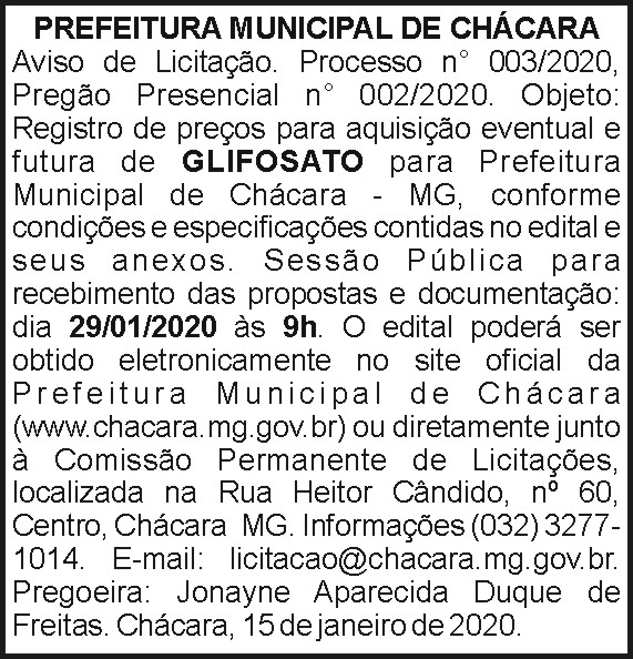 1 CHACARA 003