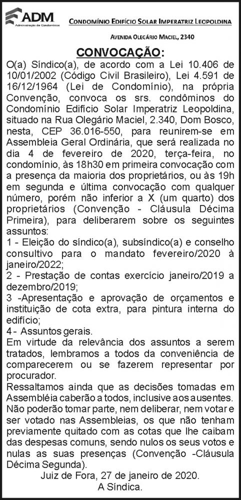 Condomínio Edifício Solar Imperatriz Leopoldina 4 1 IMPERATRIZ