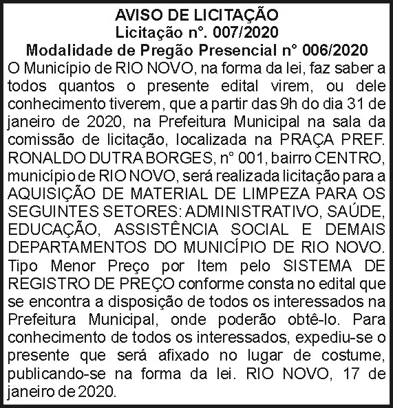 1 RIO NOVO1