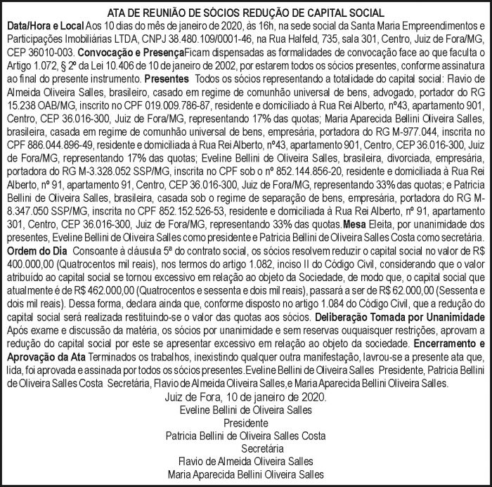 Ata de reunião de sócios 4 1 SANTA