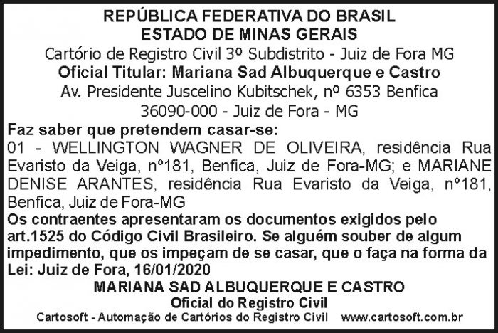 AVISO WELLINGTON