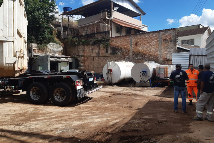 combustível barbacena bombeiros