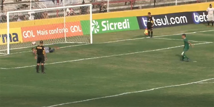 Tupi vence o Gama nos pênaltis e vai à terceira fase da Copa São Paulo de Futebol Júnior 2 tupi print penalti