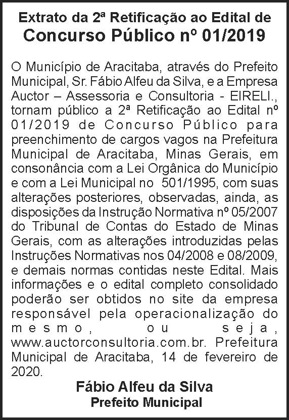 Município de Aracitaba 4 1 ARACITABA 01
