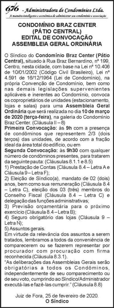 Condomínio Braz Center 4 1 BRAZ CENTER