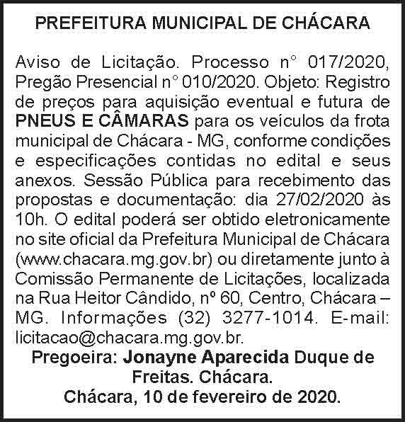 1 CHACARA 017