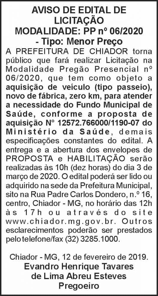 Prefeitura de Chiador 4 1 CHIADOR 06
