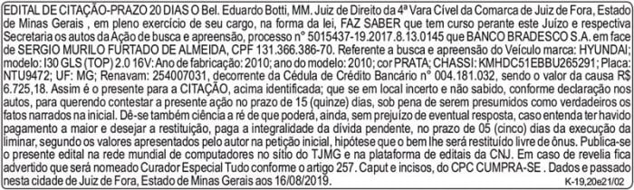 Edital de citação 4 1 DESTAK