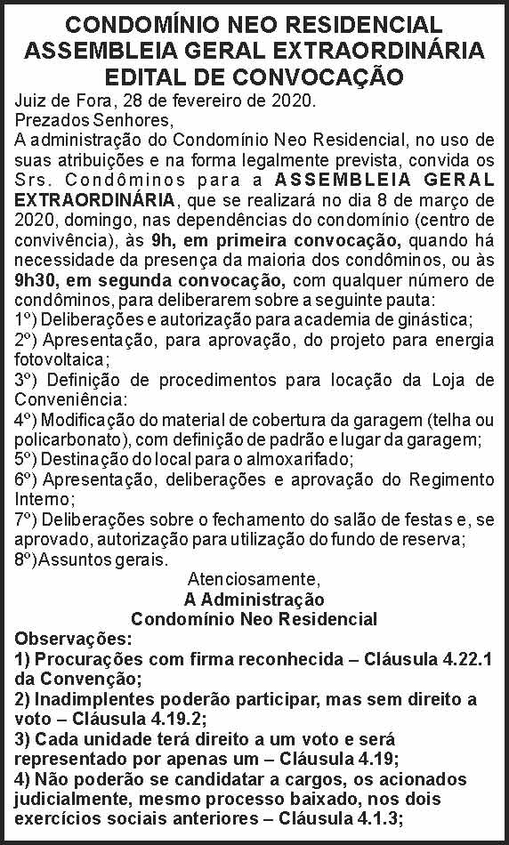 Condomínio Neo Residencial 4 1 NEO