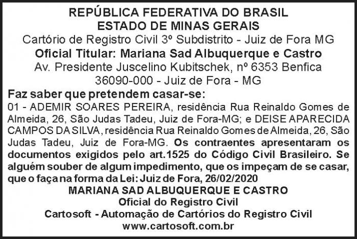 AVISO ADEMIR