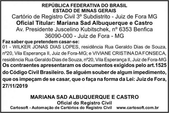 Casamento 4 AVISO WILKER