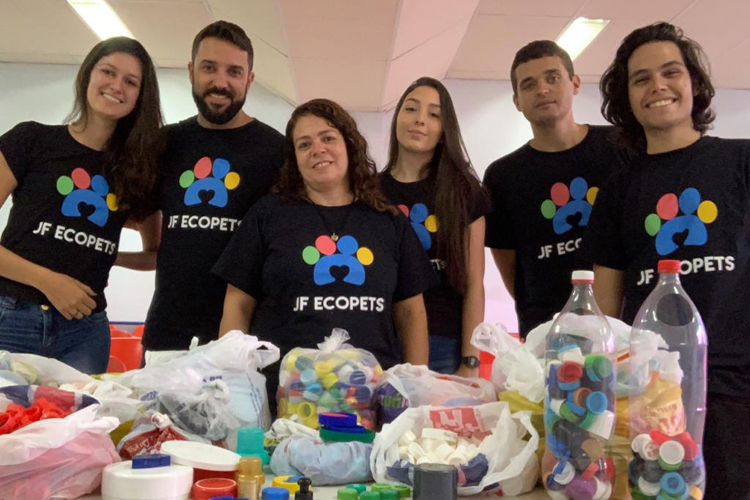 Estudantes de veterinária recolhem tampinhas para castrar animais 1 JF Eco Pets foto divulgação