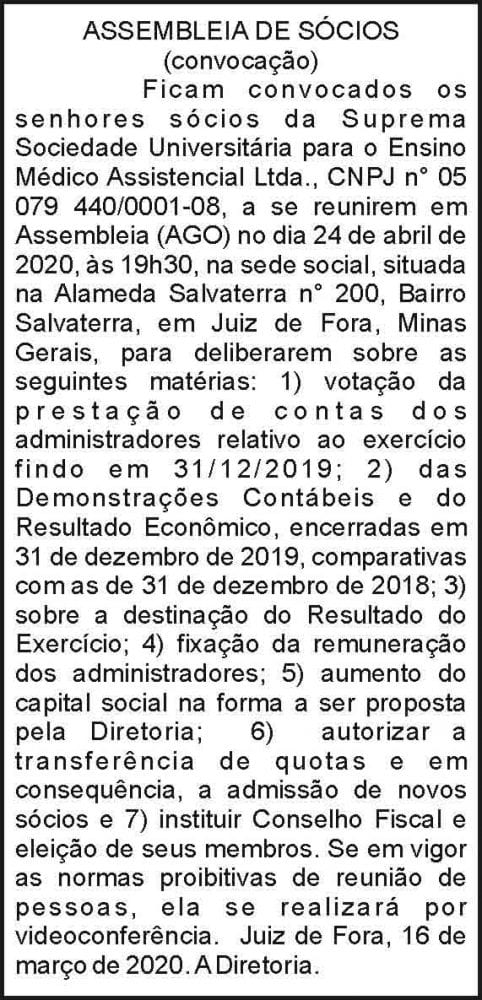 Assembleia de sócios 4 07