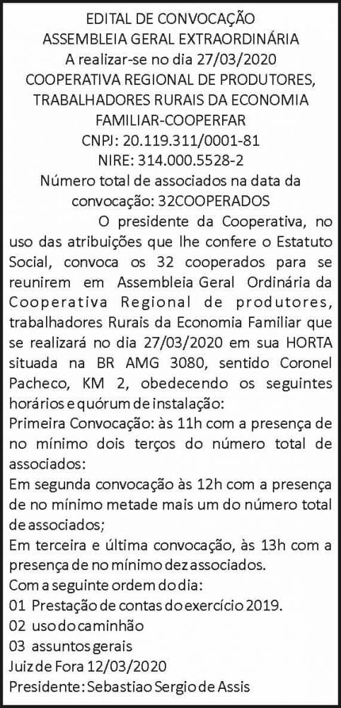 1 COOPERATIVA