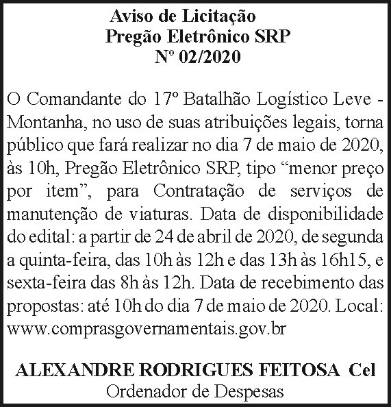 17º Batalhão de Logística Leve - Montanha 4 1 17 BLOG