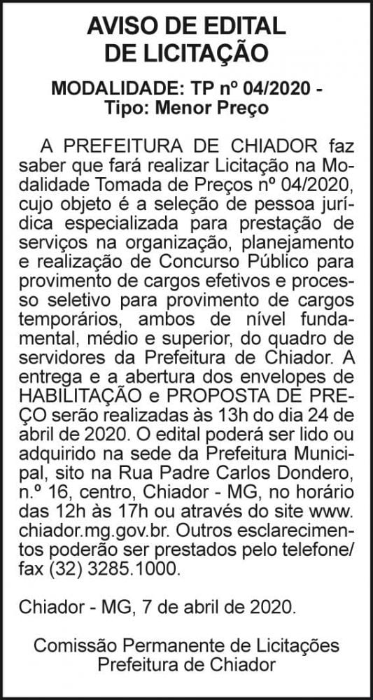 Prefeitura de Chiador 4 1 CHIADOR 04
