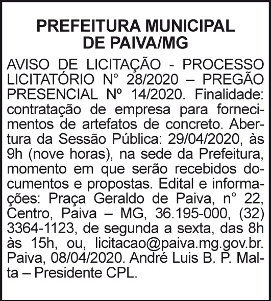 1 PAIVA 28