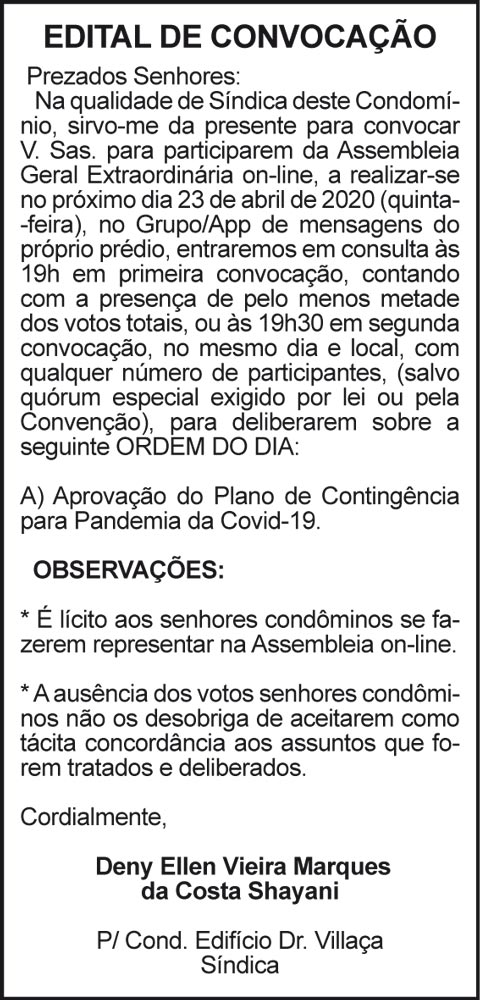 1 VILLAÇA