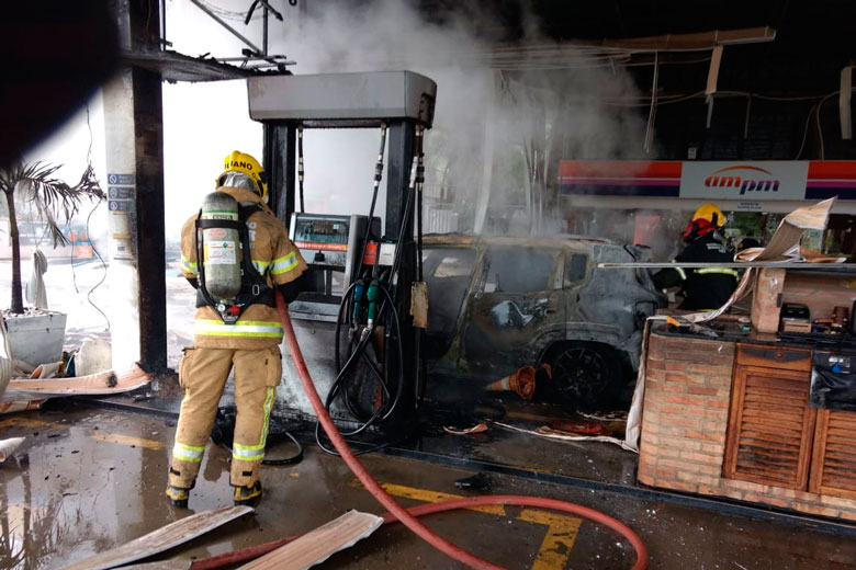 5 incendio by corpo de bombeiros