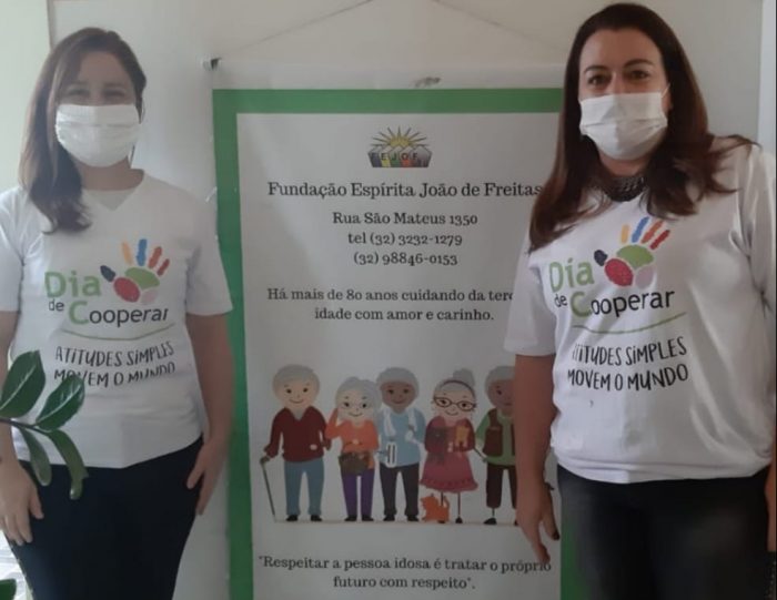 Kerma Muniz Ferreira 2 A Cooperativa de Crédito Bancário (Cocban), em parceria com a Ocemg, aderiu às ações de solidariedade nesta pandemia com a doação de suprimentos para Fundação Espírita João de Freitas. A ação social teve a participação das diretoras Patrícia Lazzarini e Graziela Polato
