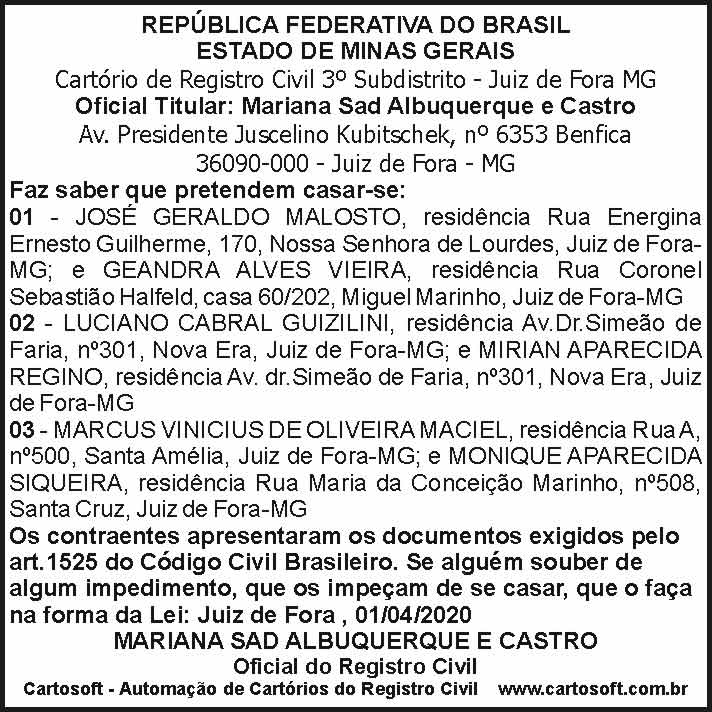 Aviso de Casamentos 02-04-2020 4 AVISO CASAMENTO 2