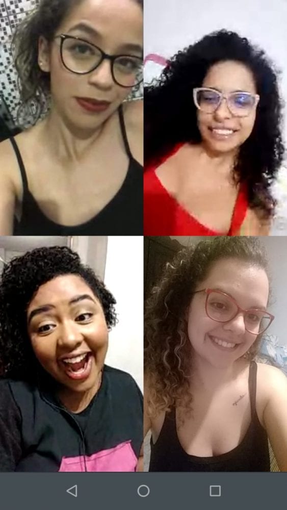 Thainá video com amigas