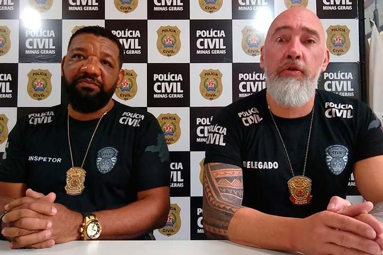 Autores de homicídio ocorrido em JF são presos no Rio de Janeiro 1 coletiva rolli by divulgação polícia civil