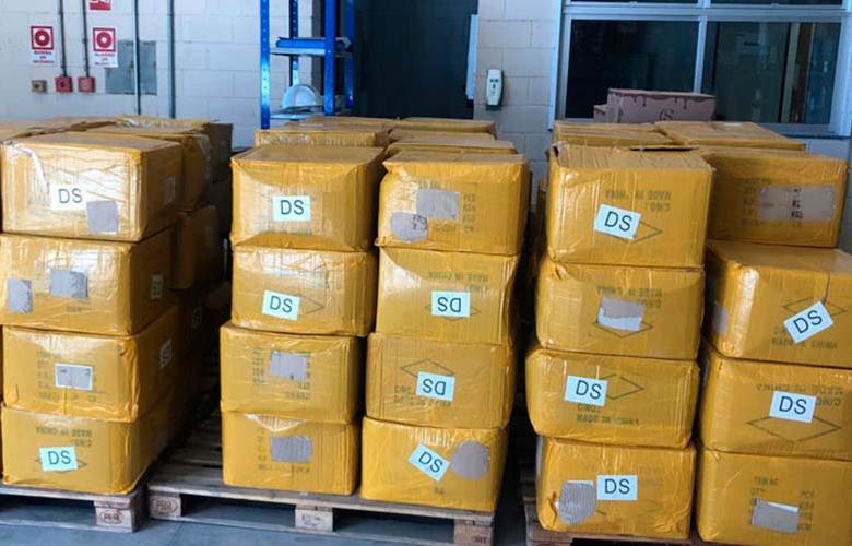 PJF adquire mais de 215 mil máscaras para profissionais de saúde 1 máscaras recebidas by divulgação pjf