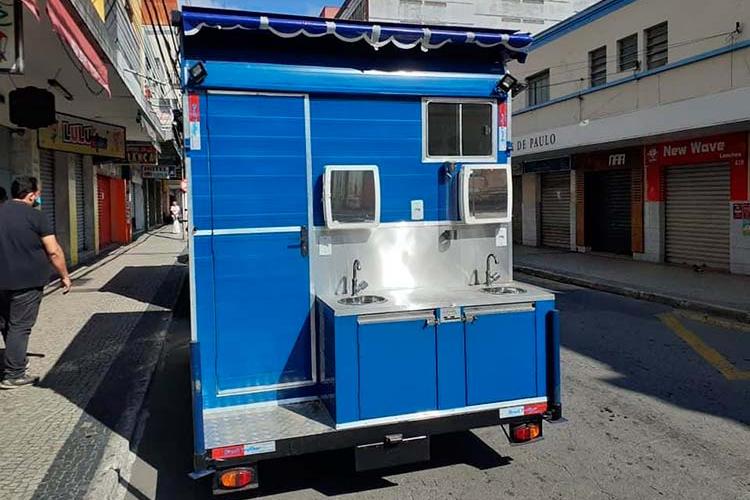 Trailer solidário para higienização de pessoas em situação de rua depende de regularização 1 trailer3 divulgação sociedade são vicente de paulo
