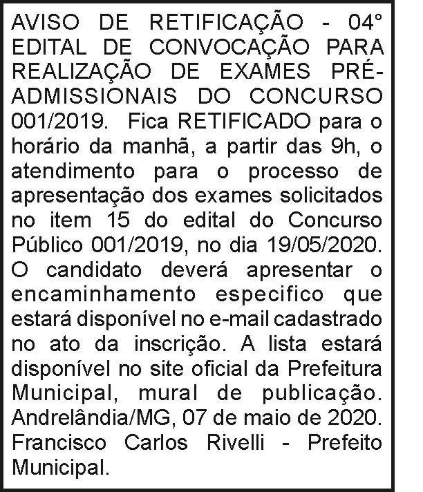 Aviso de retificação 4 01