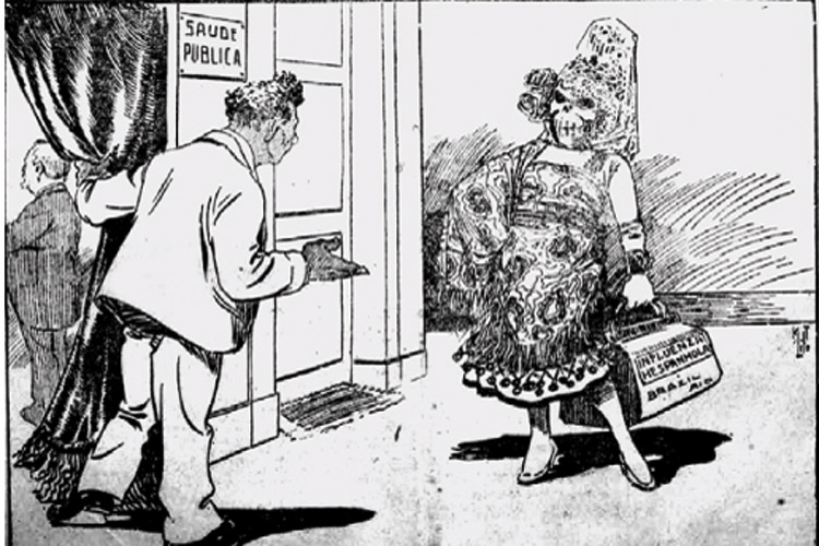 ilustração pedro nava destacada