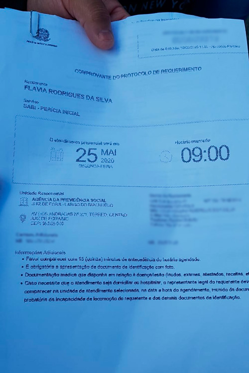 Beneficiários são convocados para perícia mas encontram INSS fechado 2 previdência social leticya 5