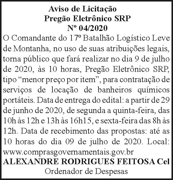 17º Batalhão Logístico Leve de Montanha 4 1 17BLOG 04