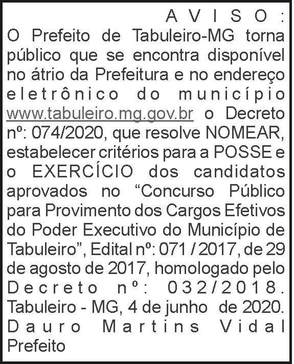 Prefeitura de Tabuleiro 4 1 TABULEIRO