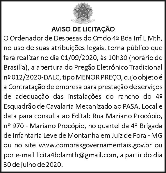 4º Batalhão de Infantaria Leve - Montanha 4 1 4BDA 012