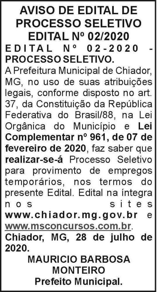 Prefeitura de Chiador 4 1 CHIADOR 02