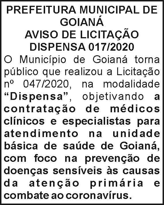 Prefeitura de Goianá 4 1 GOIANA 017