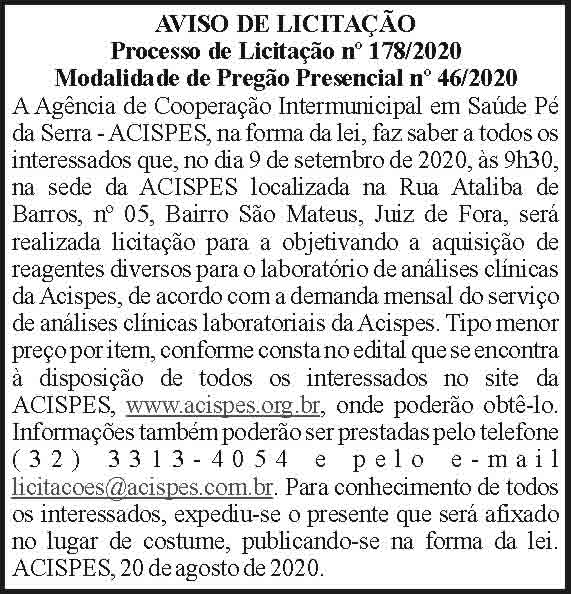 ACISPES nº 46/2020 4 1 ACISPES 178
