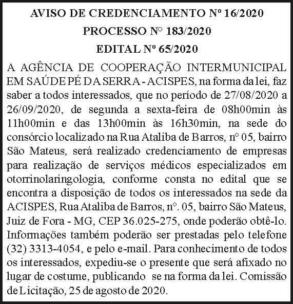ACISPES - nº 183/2020 4 1 ACISPES 183