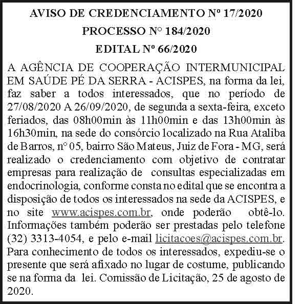 ACISPES - nº 184/2020 4 1 ACISPES 184