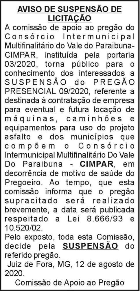 CIMPAR - Licitação 4 1 CIMPAR