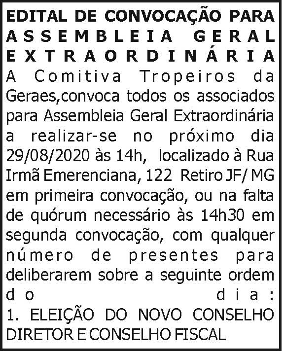 Comitiva Tropeiros da Geraes 4 1 COMITIVA