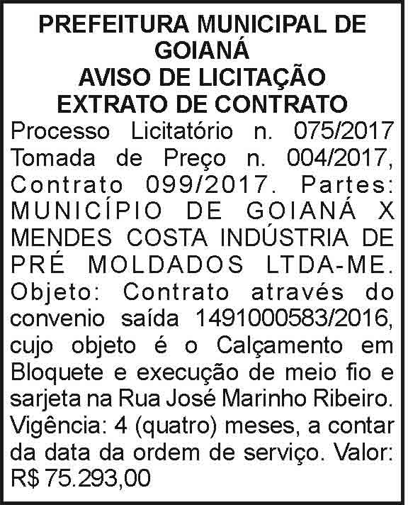 Prefeitura Municipal de Goianá 4 1 GOIANA