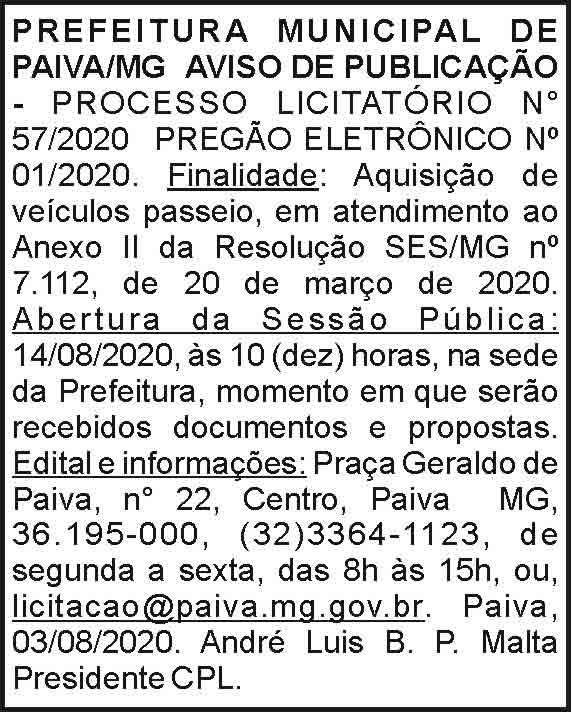 1 PAIVA 57
