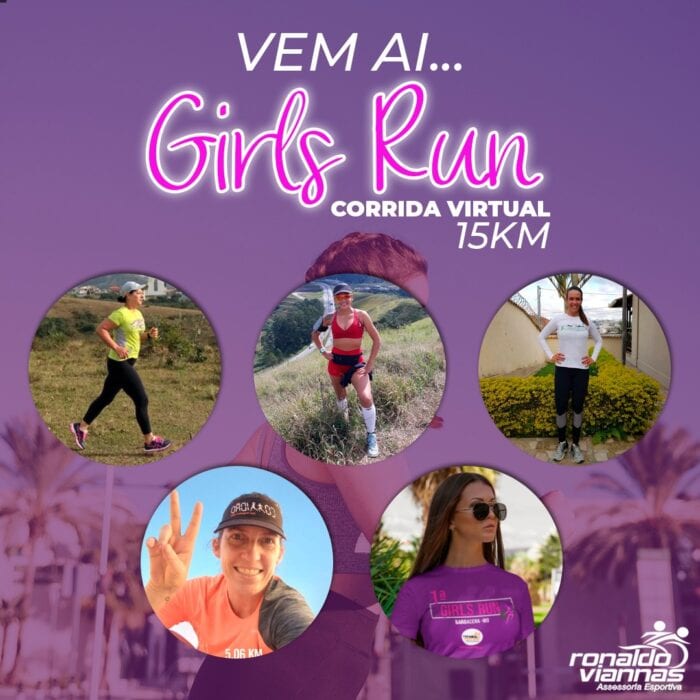 Girls Run: corrida virtual exclusiva às mulheres tem inscrições abertas 1 girls run