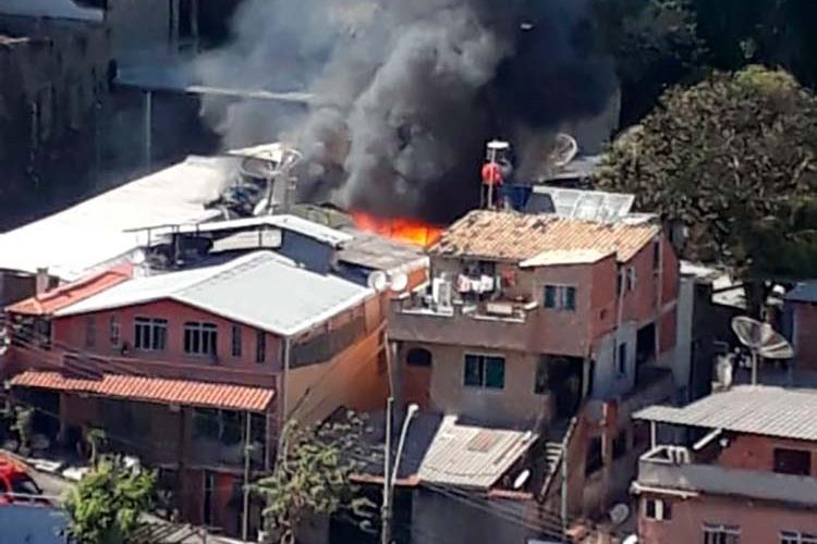 incêndio eldorado divulgação corpo de bombeiros