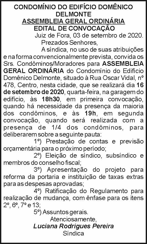 Condomínio do Edifício Domênico Delmonte 4 1 DOMENICO