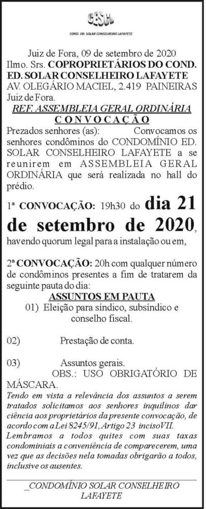 Assembleia geral 4 1 FAYETE